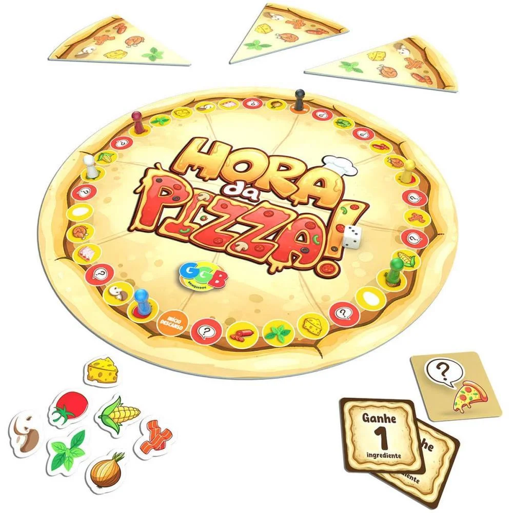Jogo Hora Da Pizza Ggb Plast - imagem 2