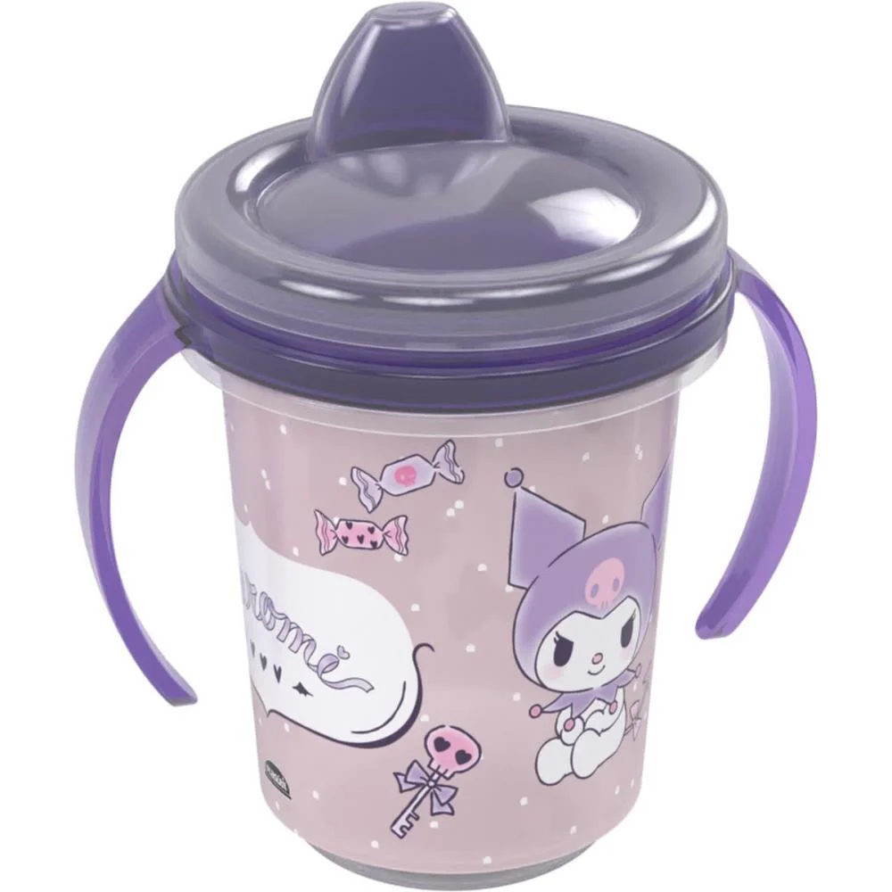 Copo Treinamento Kuromi Trio 280Ml Plasutil - imagem 2