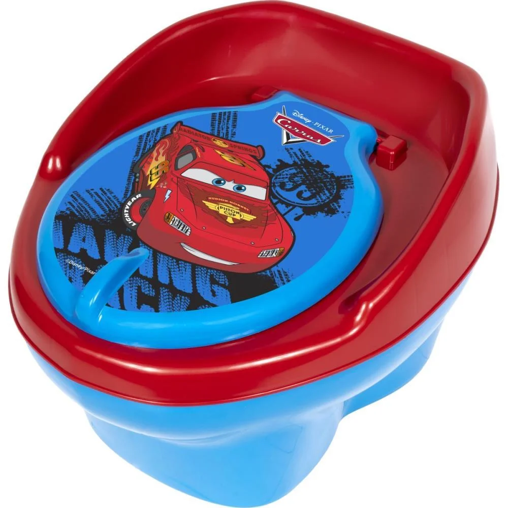 Troninho E Redutor Troninho Carros 2Em1 18+ Azul Styll Baby - imagem 2