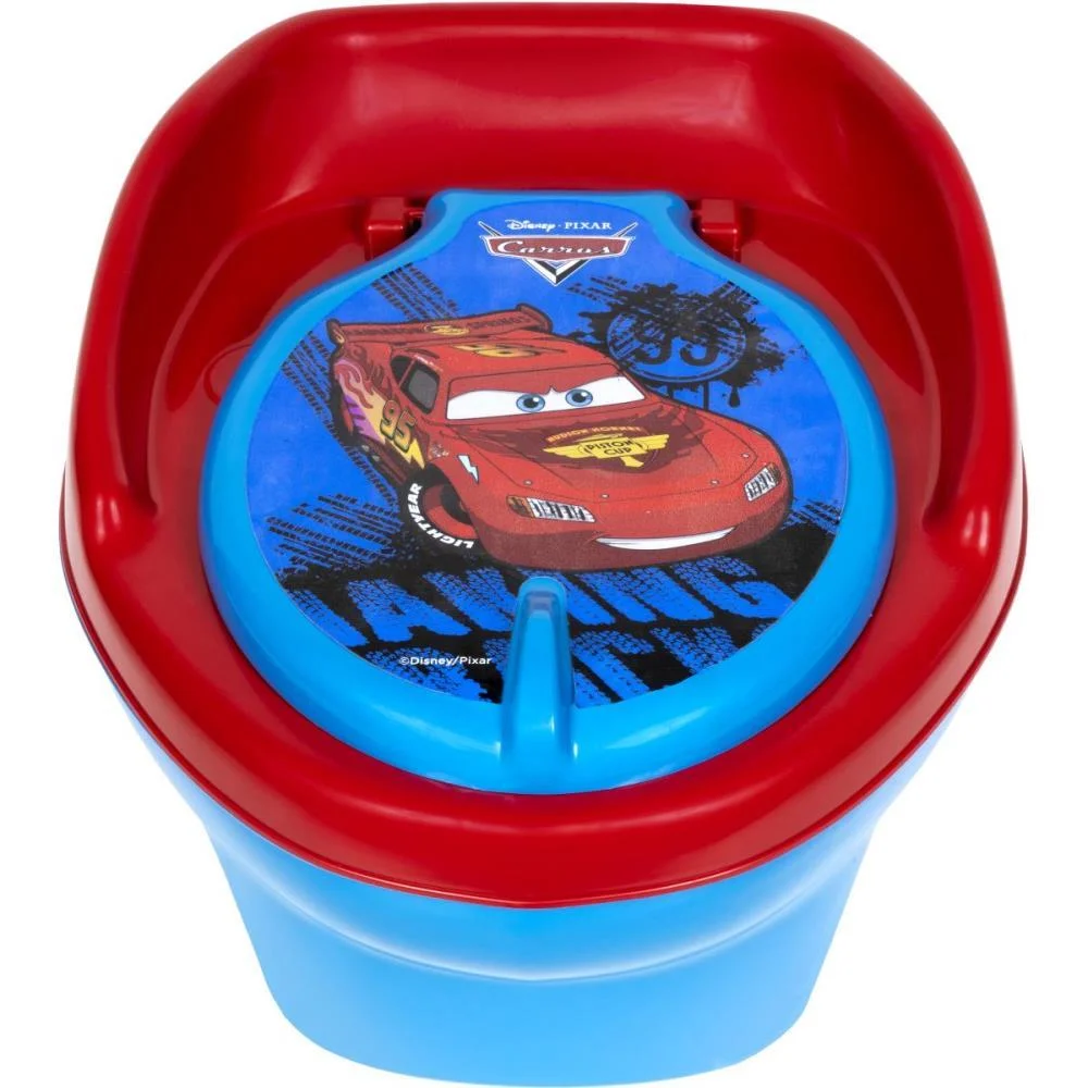 Troninho E Redutor Troninho Carros 2Em1 18+ Azul Styll Baby - imagem 5