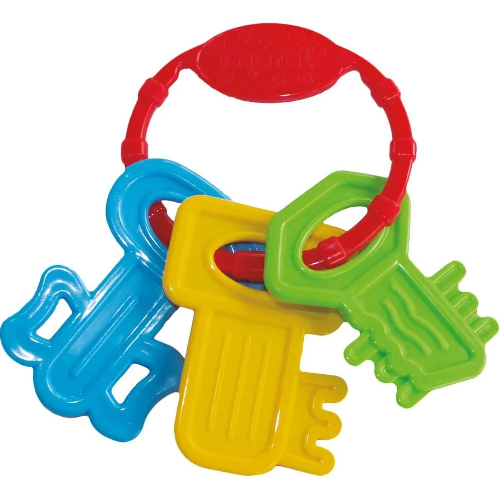 Mordedor Infantil Baby Keys Colorido Maral - imagem 2