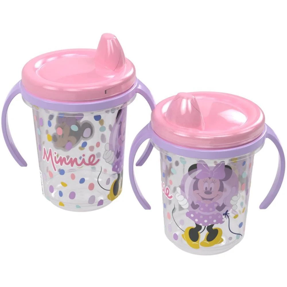Copo Treinamento Minnie Trio 330Ml Plasutil (Unidade) - imagem 4