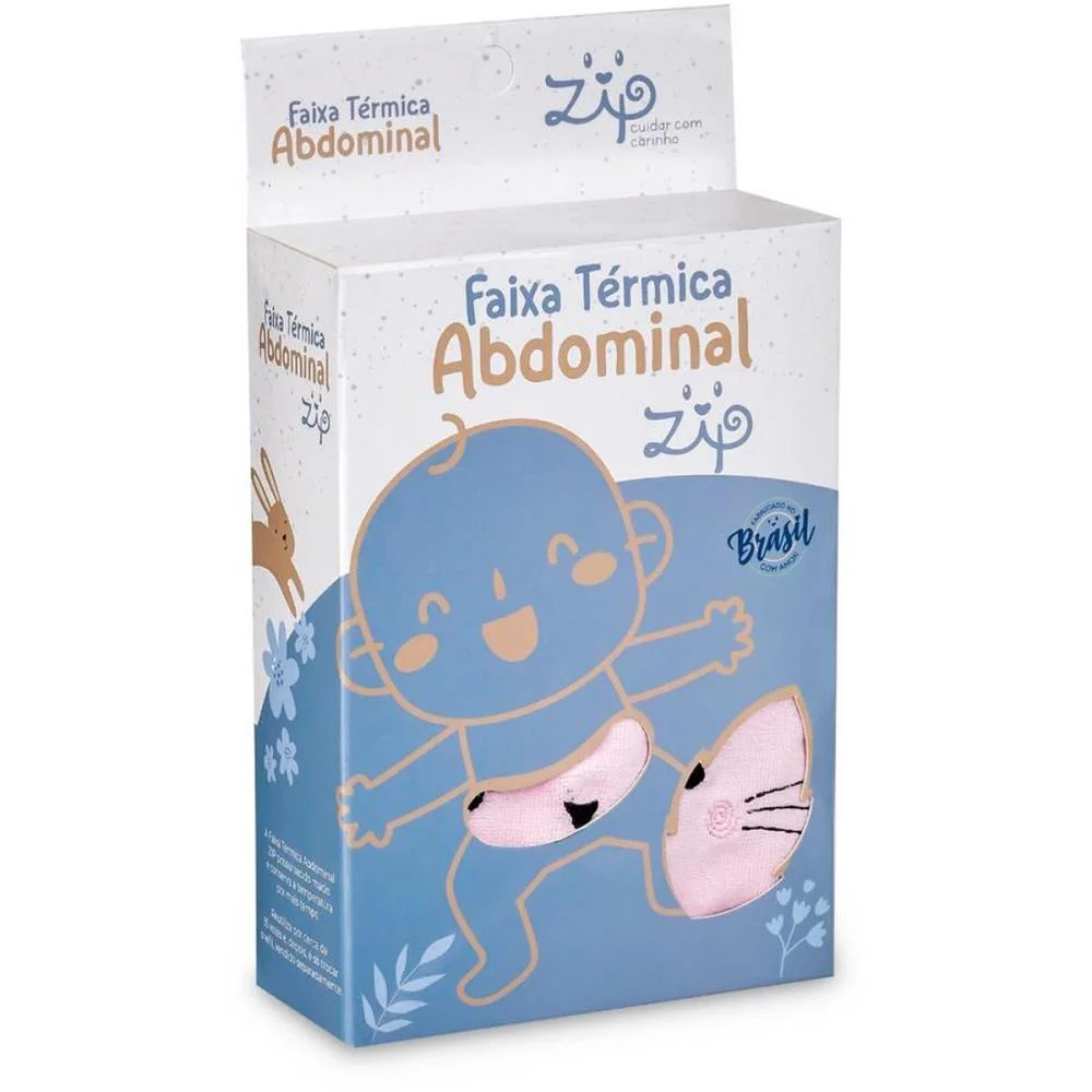 Produto Para Bebe Faixa Abdominal Ervas Gata Rs Zip (Unidade) - imagem 4