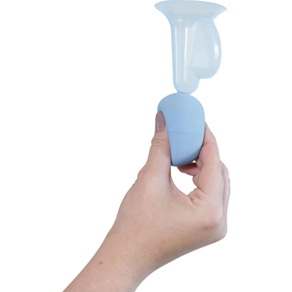 Produto Para Bebe Tira Leite Materno Azul Mercur (Unidade) - imagem 3