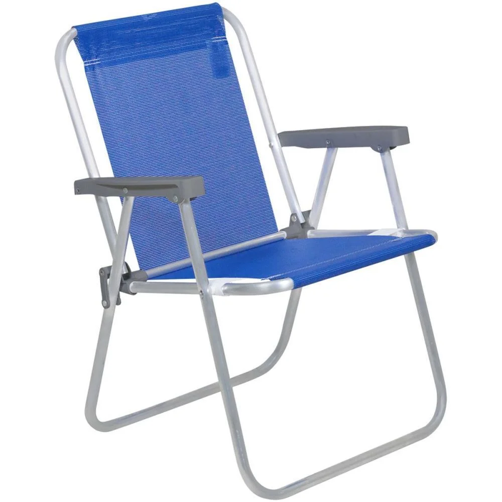 Cadeira P/Piscina/Praia Alta Lazy Ate 110Kg Sortidas Bel (Unidade) - imagem 4