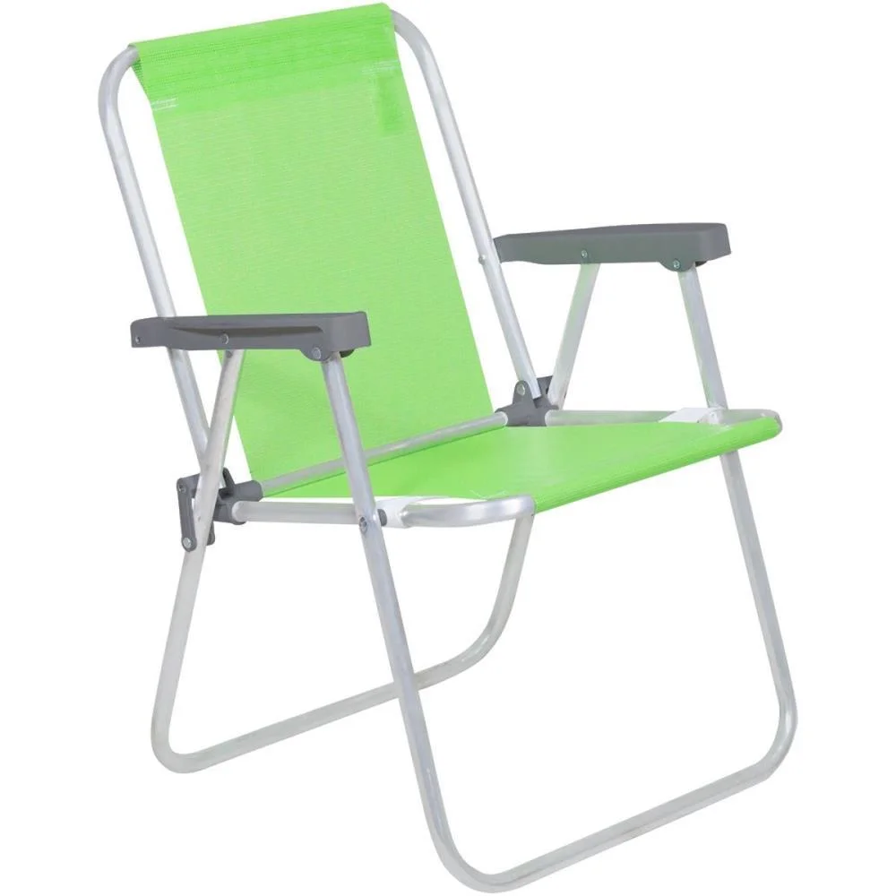Cadeira P/Piscina/Praia Alta Lazy Ate 110Kg Sortidas Bel (Unidade) - imagem 5