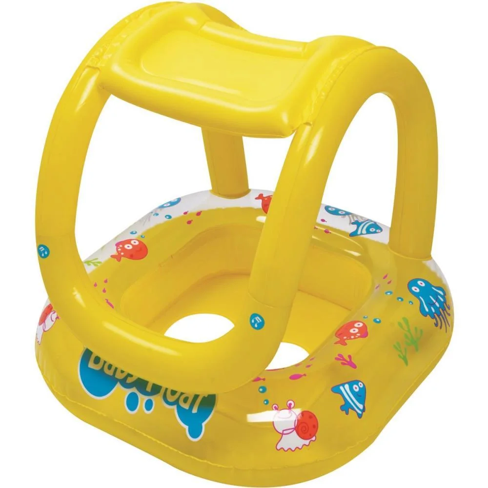Boia Inflavel Baby Bote C/Guarda Sol Jilong (Unidade) - imagem 3
