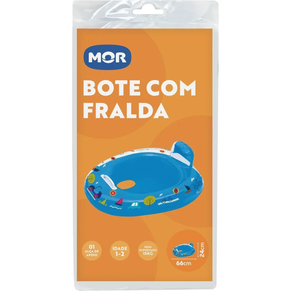 Boia Inflavel Bote C/Fralda Sortidos Mor (Unidade) - imagem 4