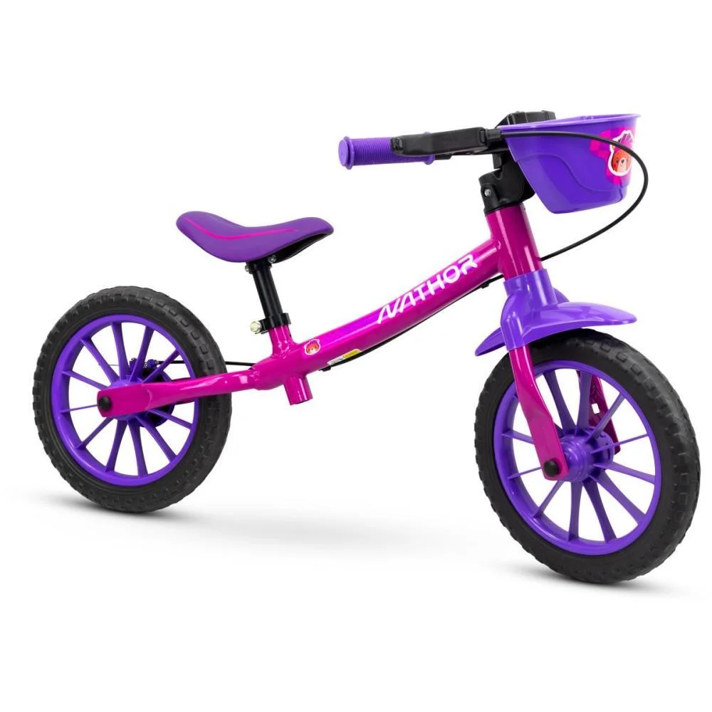 Bicicleta Infantil Balance Bike Feminina Nathor (Unidade) - imagem 4