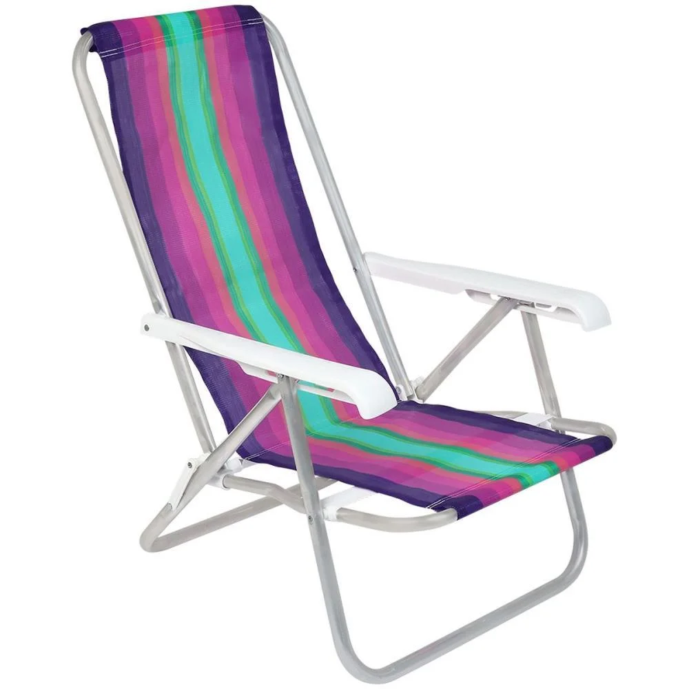 Cadeira P/Piscina/Praia Reclinavel 4Posiçoes 73X54X84 Bel (Unidade) - imagem 12