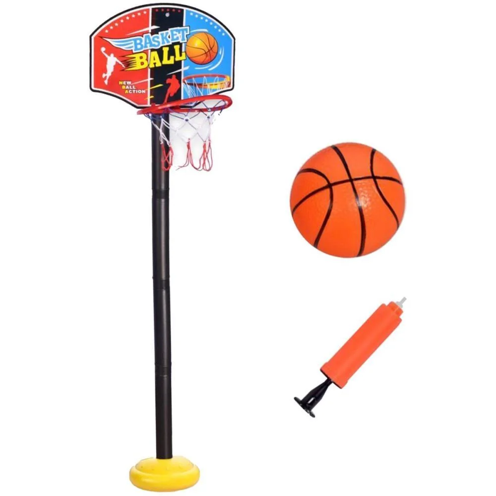 Tabela De Basquete Kit Basquete Tabela+Bola Pais E Filhos - imagem 3