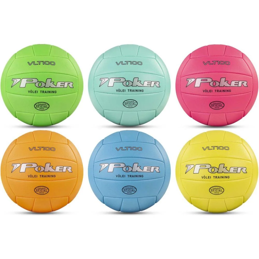 Bola De Volei Training Vlt 100 Pvc (S) Poker (Unidade) - imagem 2