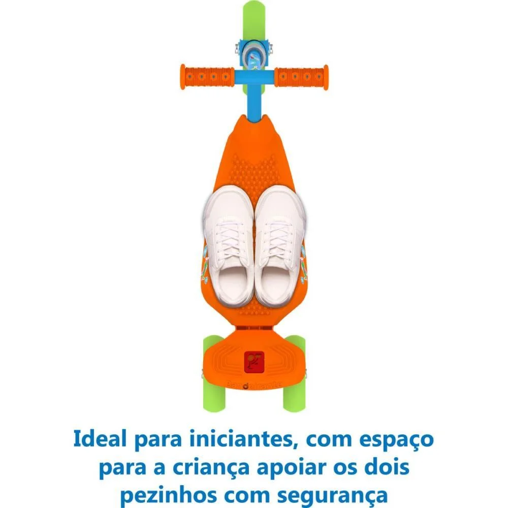 Patinete Meu 1° Patinete Az/Lr Até 50Kg Bandeirante (Unidade) - imagem 5