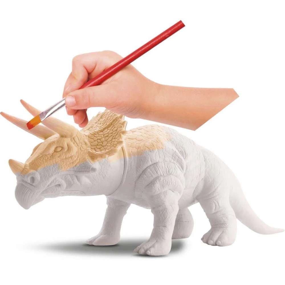 Dinossauro Dinopark Pintura C/6 Cores (S) Bee Toys (Unidade) - imagem 4