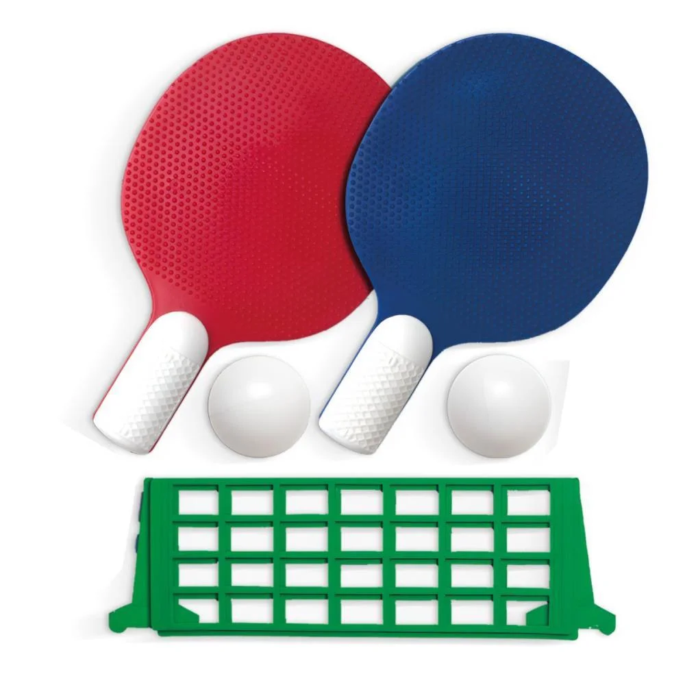Raquete Para Ping Pong Conj.raquete+2Bolas+Suporte Pica Pau (Unidade) - imagem 3