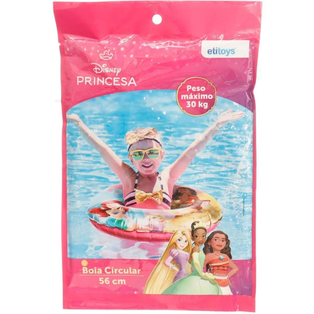 Boia Inflavel Princesa Boia Circular 56Cm Etitoys (Unidade) - imagem 4