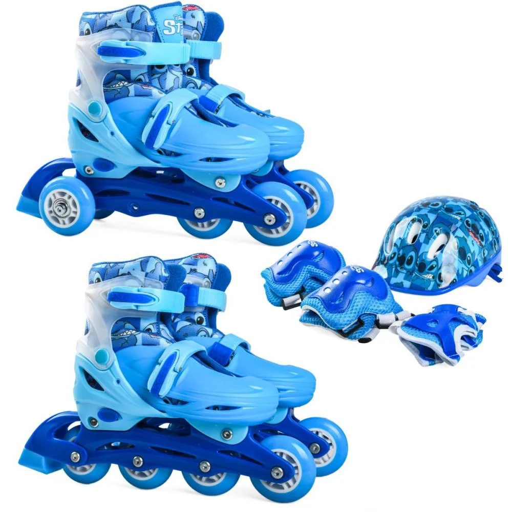 Patins Stitch 32-35 C/Kit Protecao Bbr (Kit) - imagem 2
