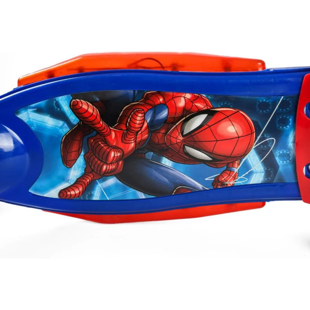 Patinete Spider Man C/Luz/Som/Cestinha Bbr (Unidade) - imagem 4