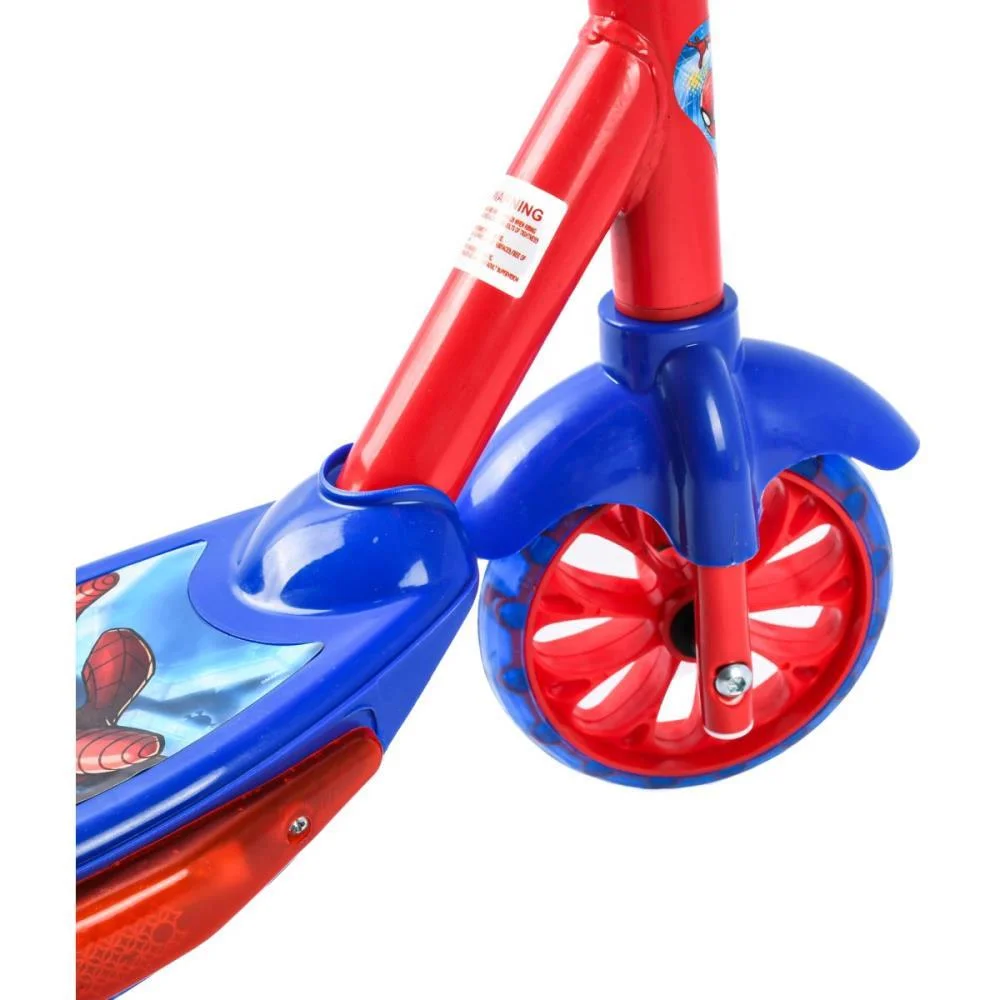 Patinete Spider Man C/Luz/Som/Cestinha Bbr (Unidade) - imagem 5