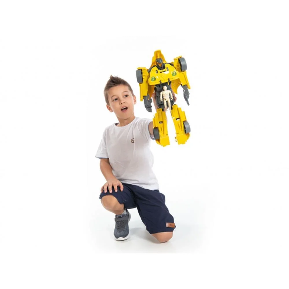 Robo Guardioes Da Terra 21X10X44Cm Kendy Brinquedos (Unidade) - imagem 4