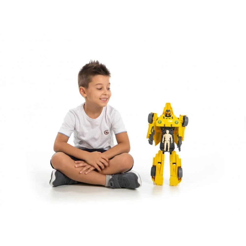 Robo Guardioes Da Terra 21X10X44Cm Kendy Brinquedos (Unidade) - imagem 5