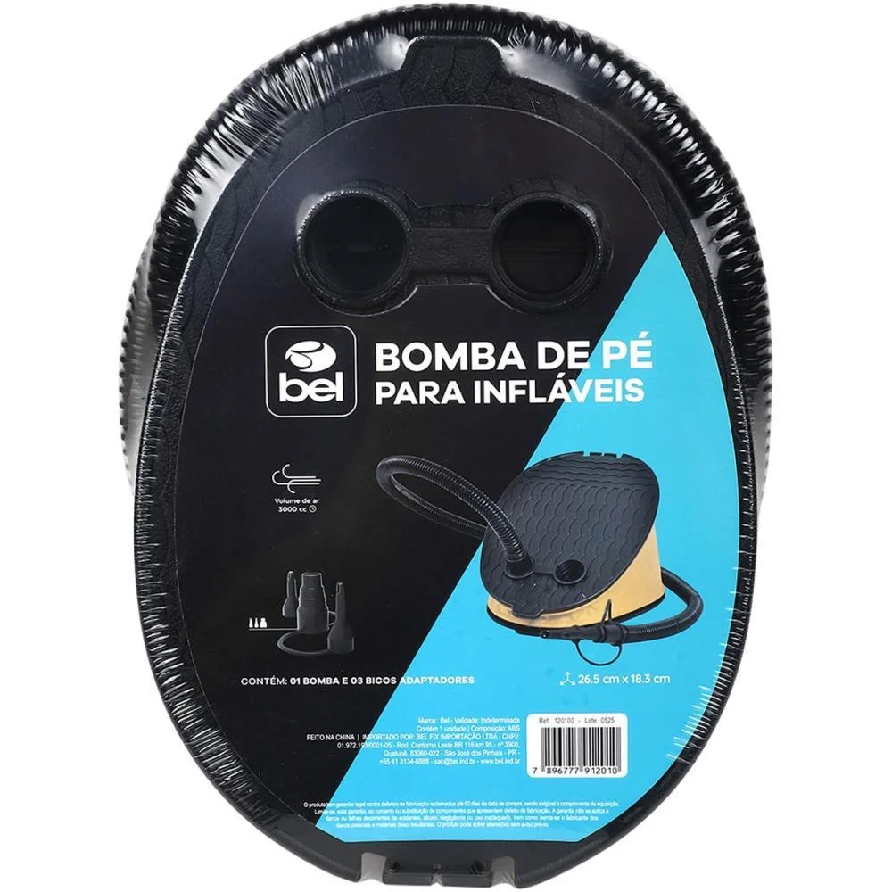 Bomba De Ar Pe P/Inflaveis Bel (Unidade) - imagem 4