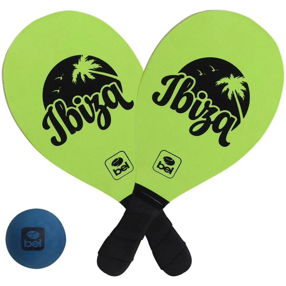 Raquete Beach Tennis Kit 2Raquetes+Bolinha Ibiza (S Bel (Unidade) - imagem 11