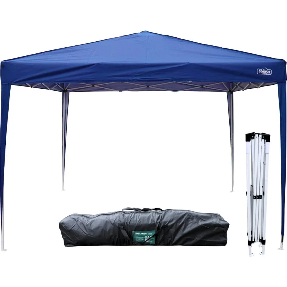 Tenda Gazebo 3X3M Azul Articulada 2,50M Tt Brasil (Unidade) - imagem 3