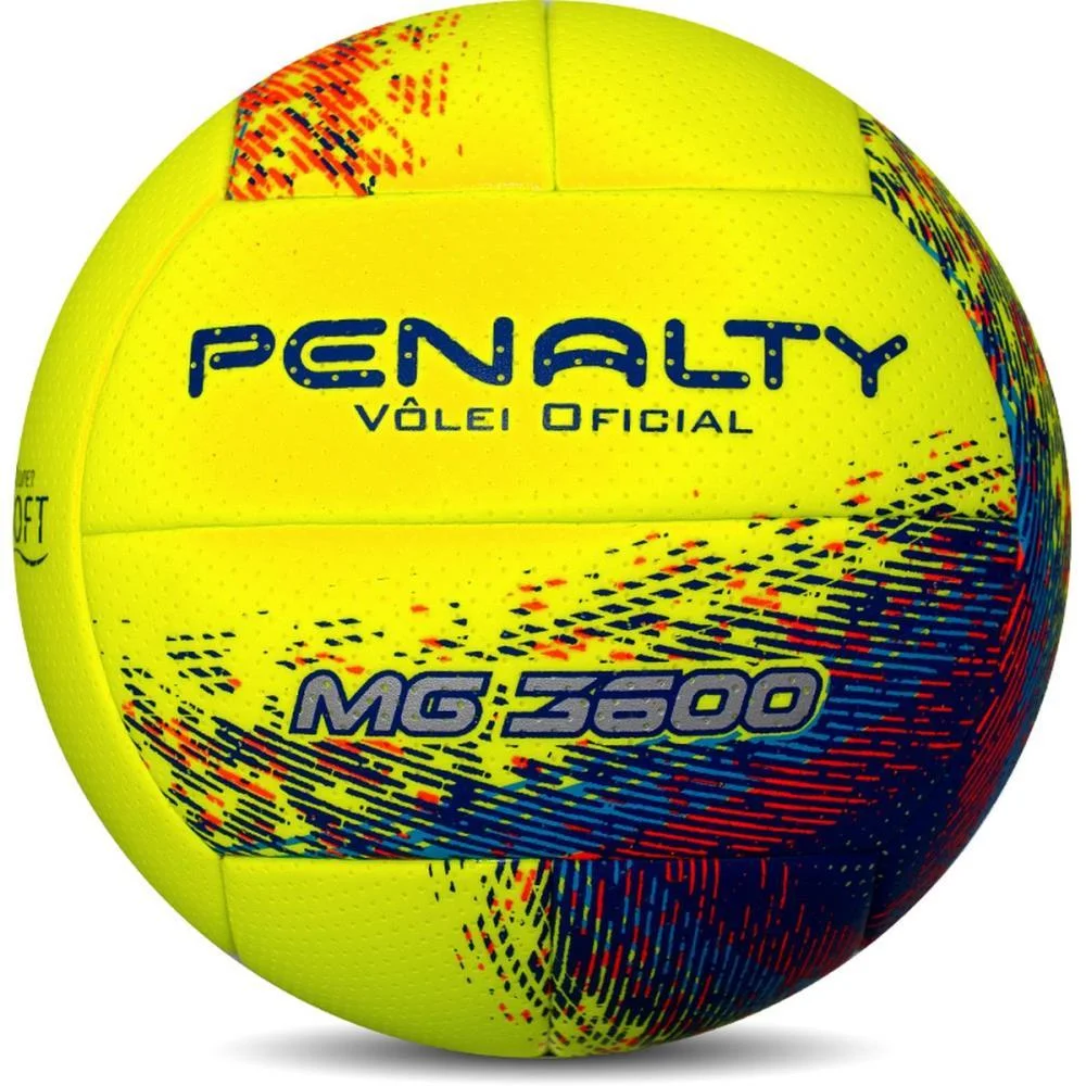 Bola De Volei Mg 3600 Xxv Am-Lj-Az Penalty - imagem 2