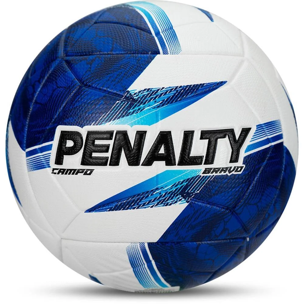 Bola De Futebol De Campo Bravo Xxvi Br-Az-Co Penalty - imagem 2