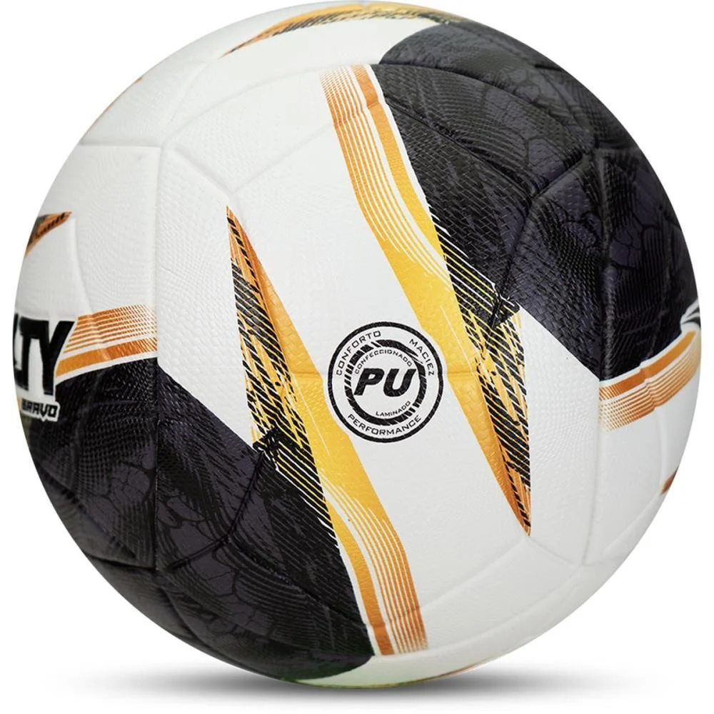 Bola De Futebol De Campo Bravo Xxv Br-Pt-Do Penalty - imagem 5