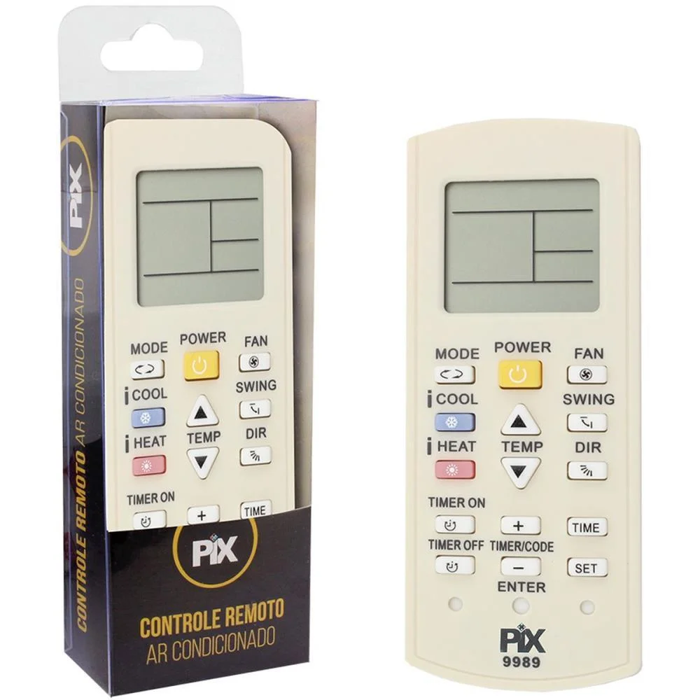 Controle Remoto Universal Ar Condicionado Santana Centro (Unidade) - imagem 3