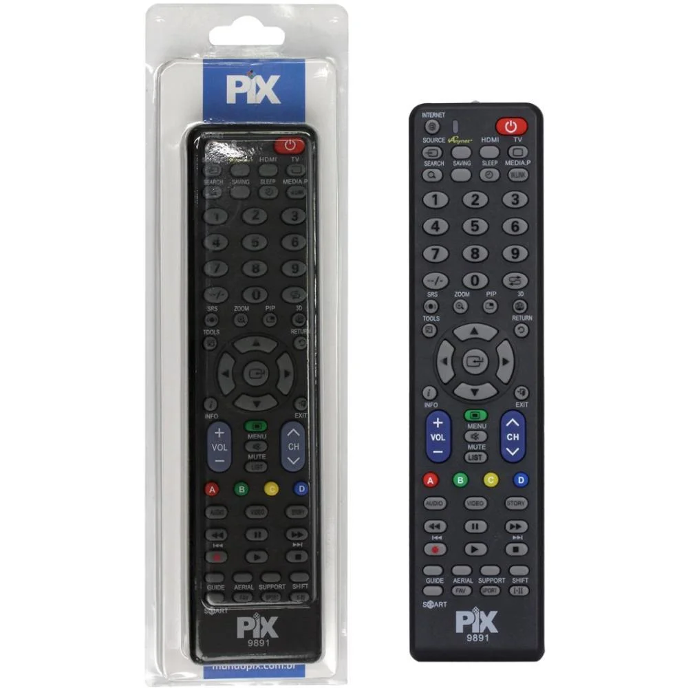 Controle Remoto Universal Tv Lcd Samsung Santana Centro (Unidade) - imagem 2