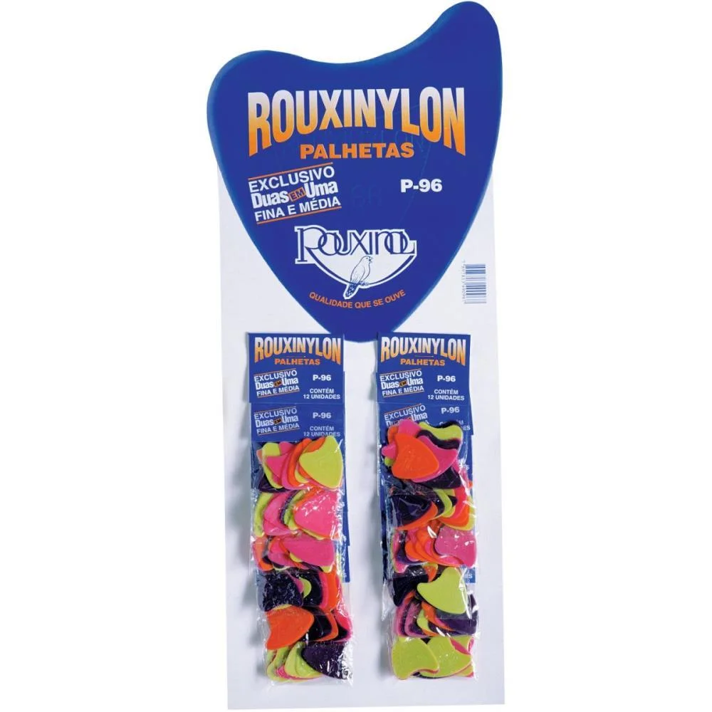 Encordoamento Palheta Rouxinylon Colorida Rouxinol (Pct.c/12) - imagem 2