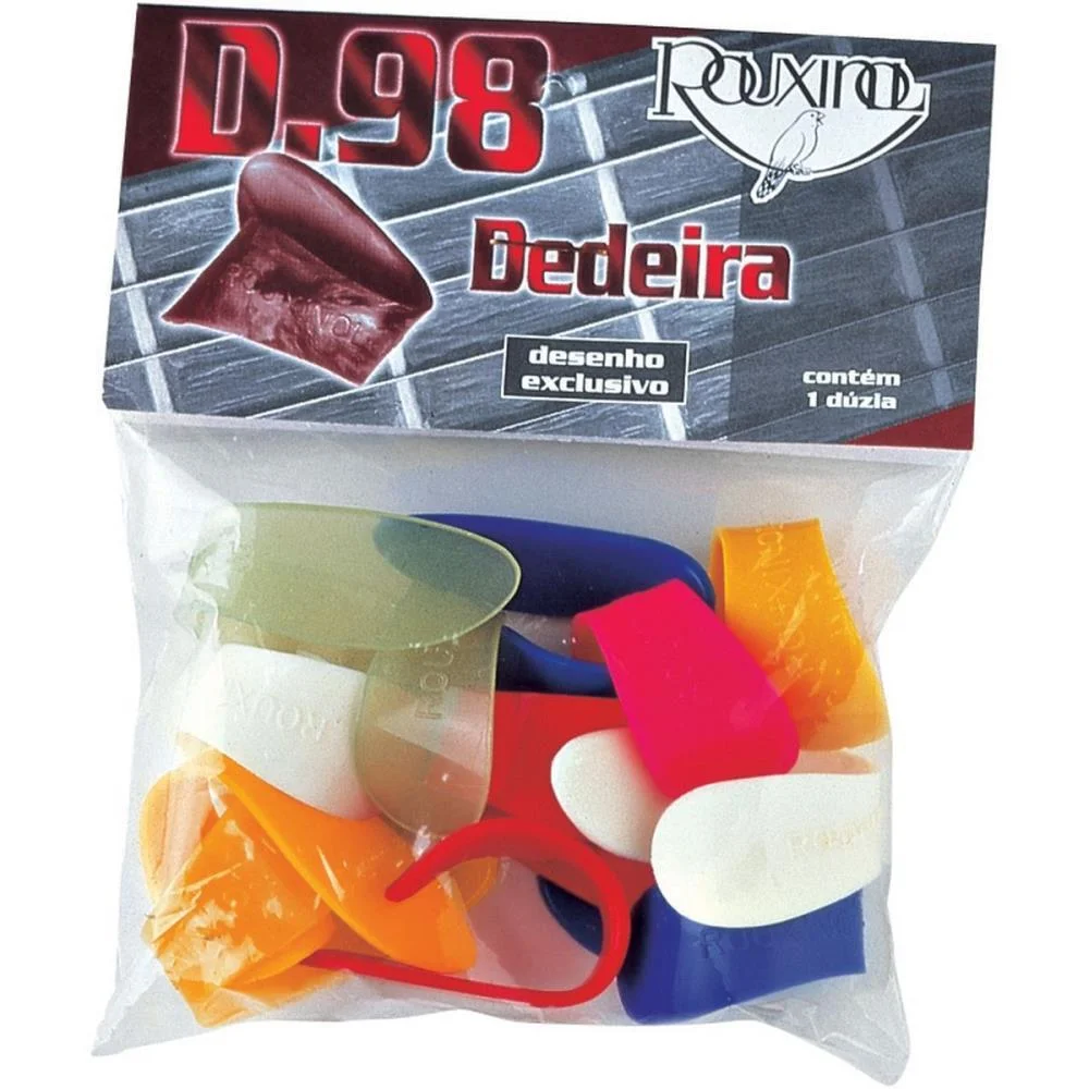 Encordoamento Dedeira Rouxinol Colorida Rouxinol (Pct.c/12) - imagem 2