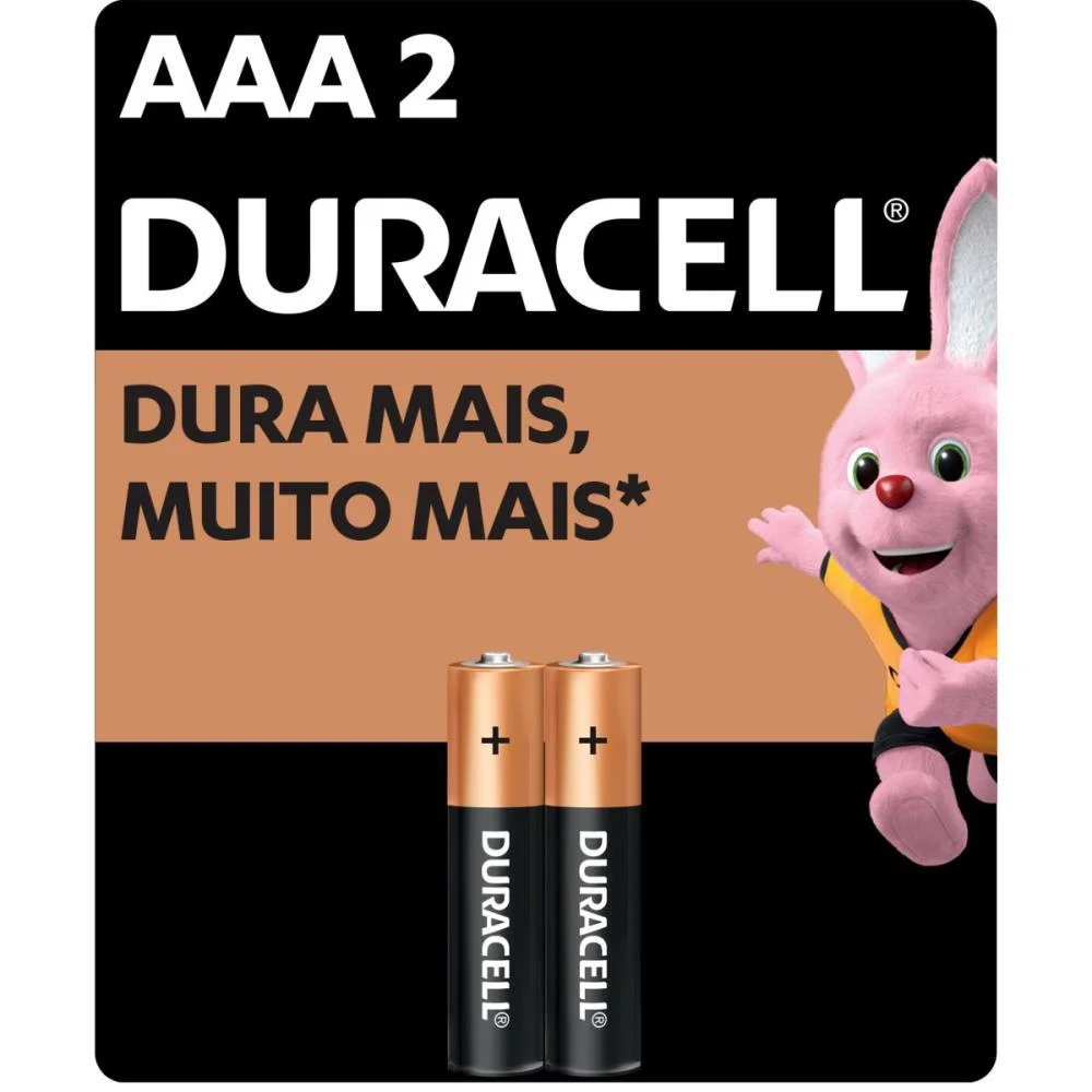 Pilha Alcalina Palito Aaa 12 Blisters X 2 Un. Duracell (Caixa) - imagem 2