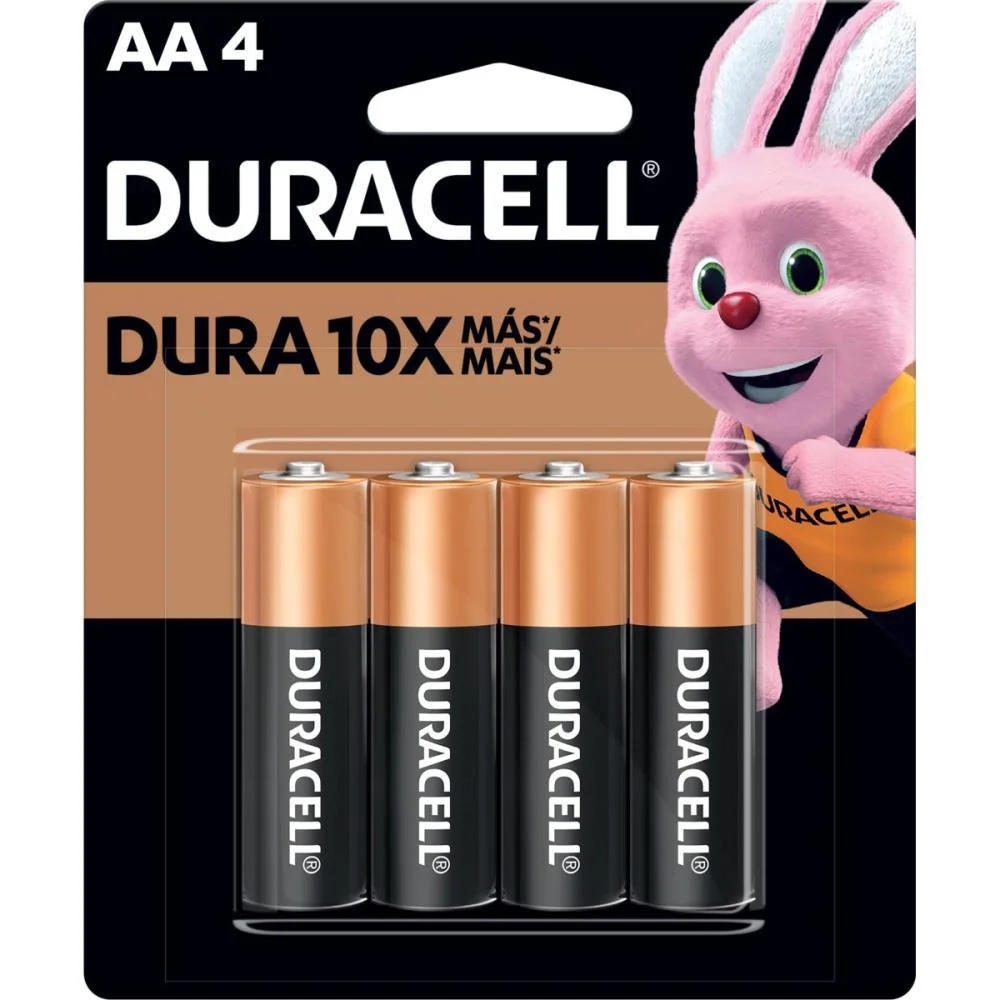 Pilha Alcalina Pequena Aa Duracell (Bl.c/04) - imagem 4