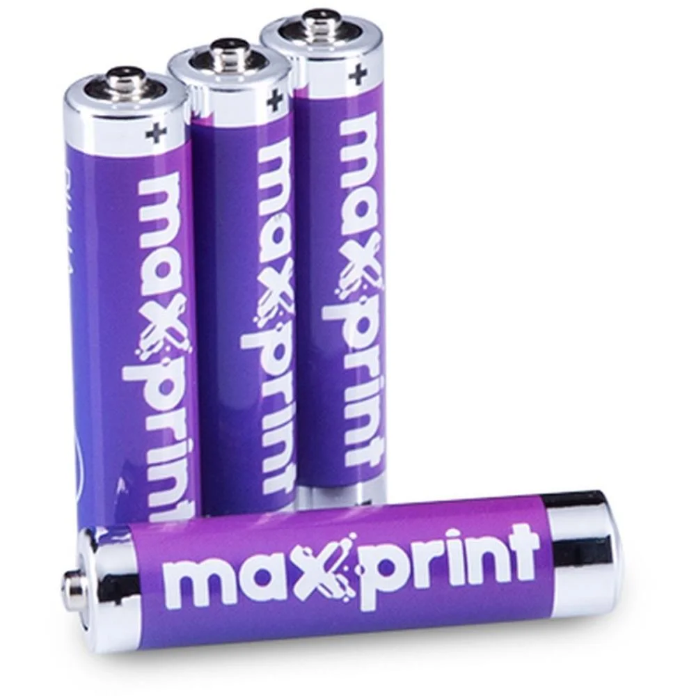 Pilha Zinco Palito Aaa Max 1,5V Maxprint (Bl.c/04) - imagem 3