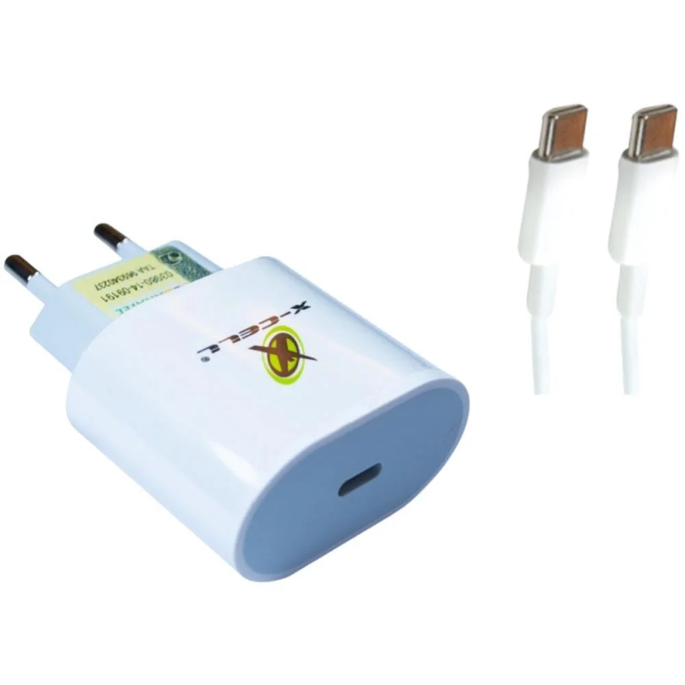 Carregador Celular De Parede Turbo Pd Usb-C+Cabo Usb-C 6.0A Flex (Unidade) - imagem 2
