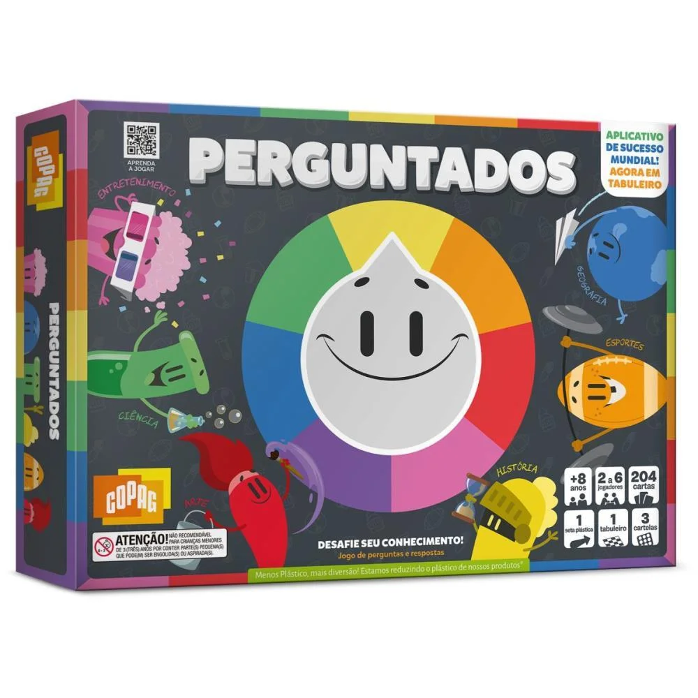 Jogo De Tabuleiro Perguntados Copag (Unidade) - imagem 2