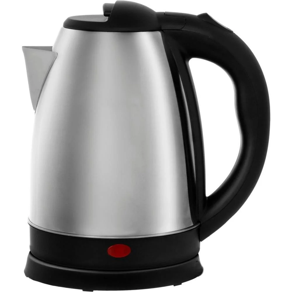 Chaleira Eletrica Aco 1,8L 127V Preto/Prata Western - imagem 3
