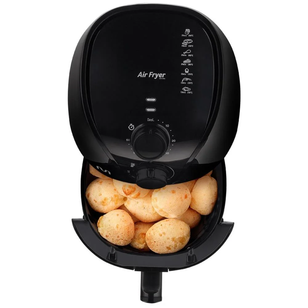 Fritadeira Air Fryer Black 4L-1500W 127V Multi - imagem 5