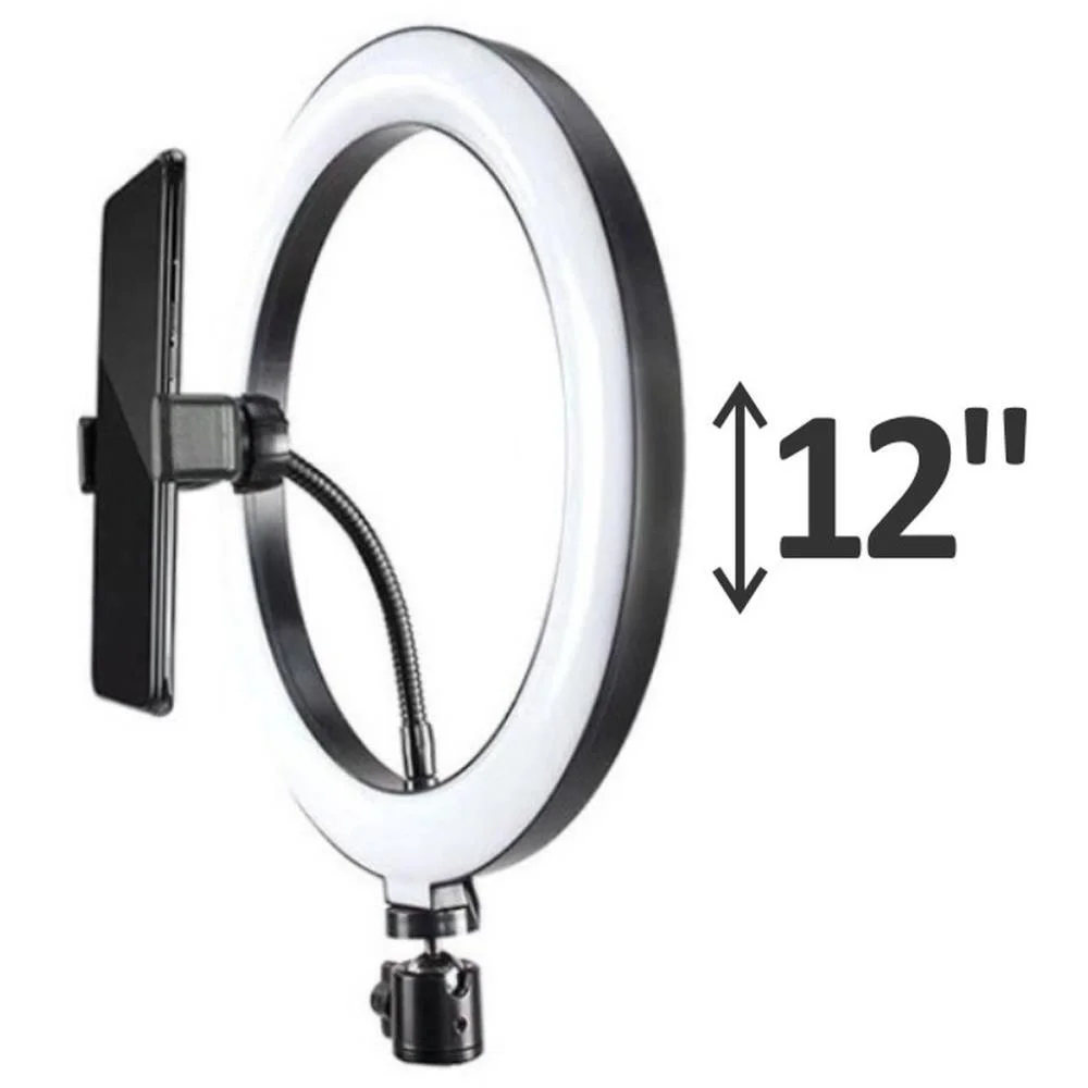 Ring Light Para Iluminacao 12Pol Mercoriental - imagem 3