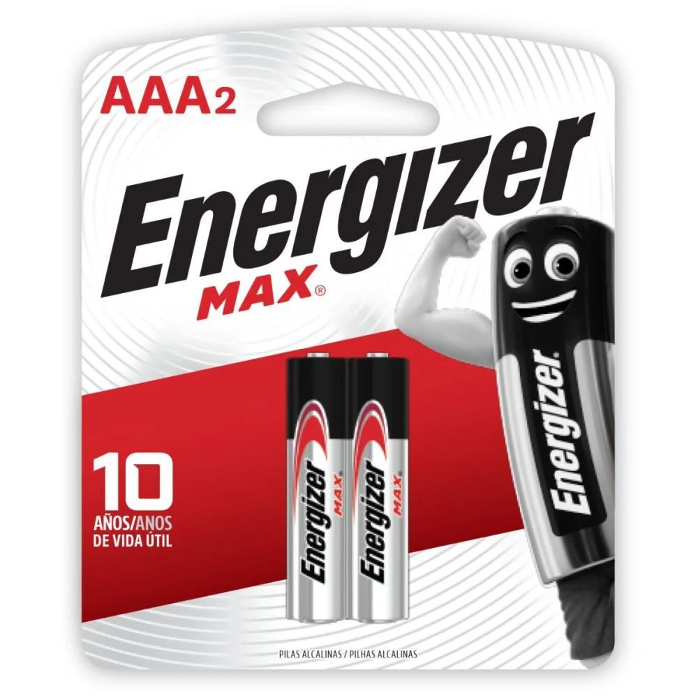 Pilha Alcalina Palito Aaa Energizer Max Rayovac (Bl.c/02) - imagem 3