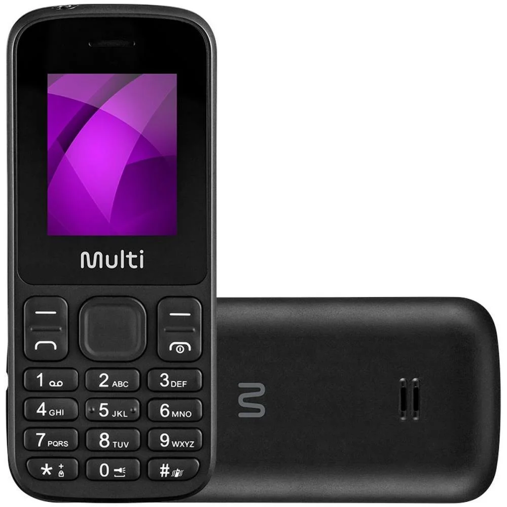 Celular Up 4G Preto Multi