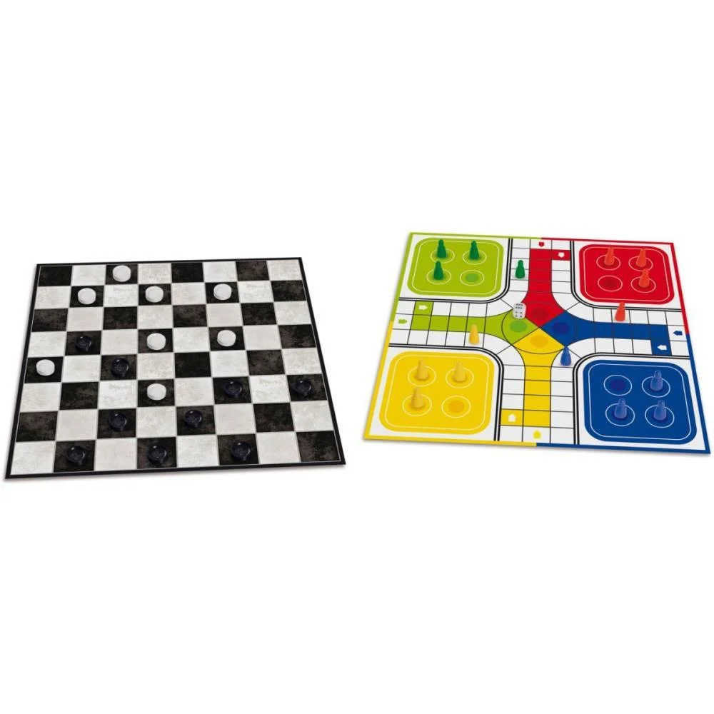 Jogo De Tabuleiro Dama E Ludo Nig Brinquedos - imagem 3
