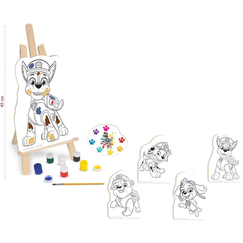 Brinquedo Para Colorir Patrulha Canina Kit De Pintura Nig Brinquedos (Unidade) - imagem 3