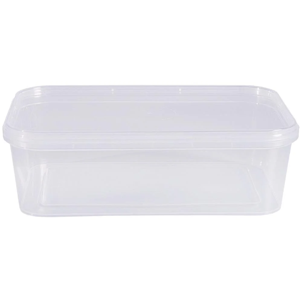 Pote Descartavel 500Ml.retangular Tampa C/Lacre Prafesta (Pct.c/10) - imagem 3