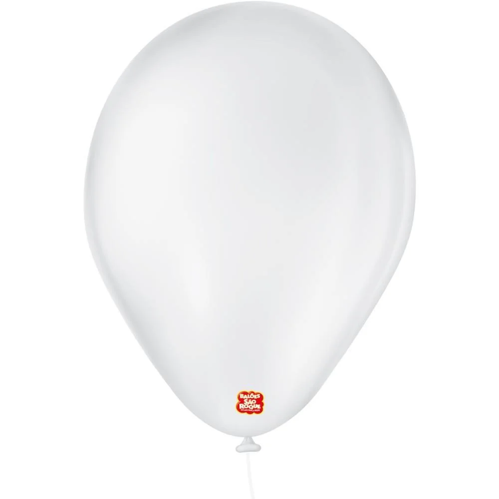 Balao 7 Liso Branco Imperial Sao Roque (Pct.c/50) - imagem 3
