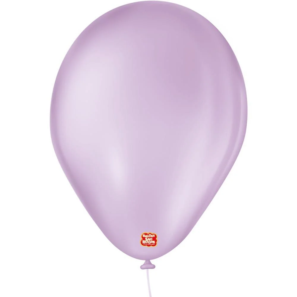Balao 7 Liso Lilás Imperial Sao Roque (Pct.c/50) - imagem 3
